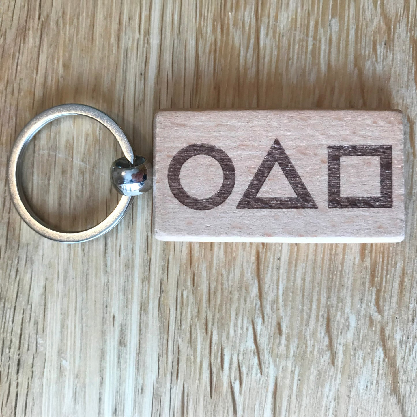 Squid Game Inspired Invitation Keyring