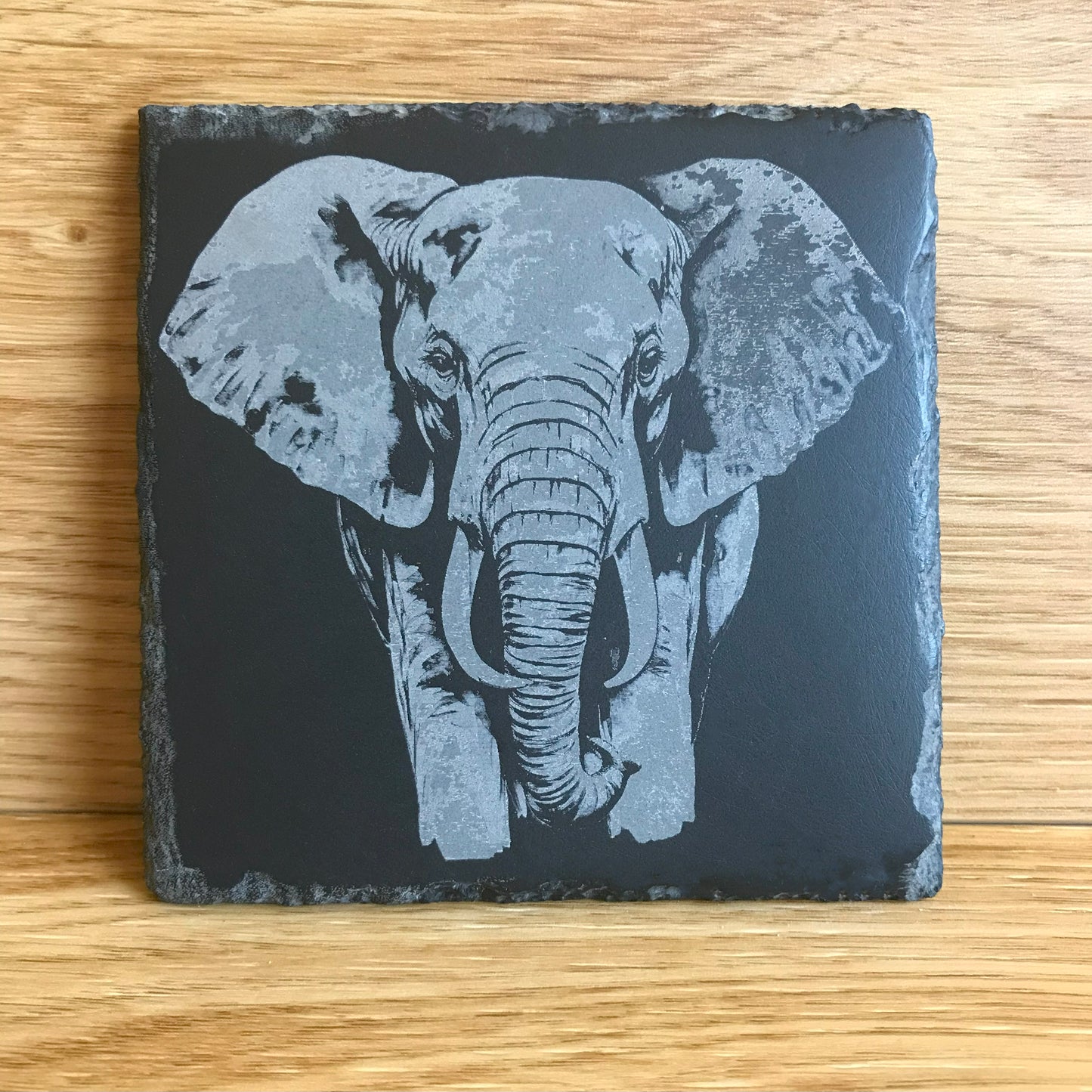 Elephant Slate Coaster